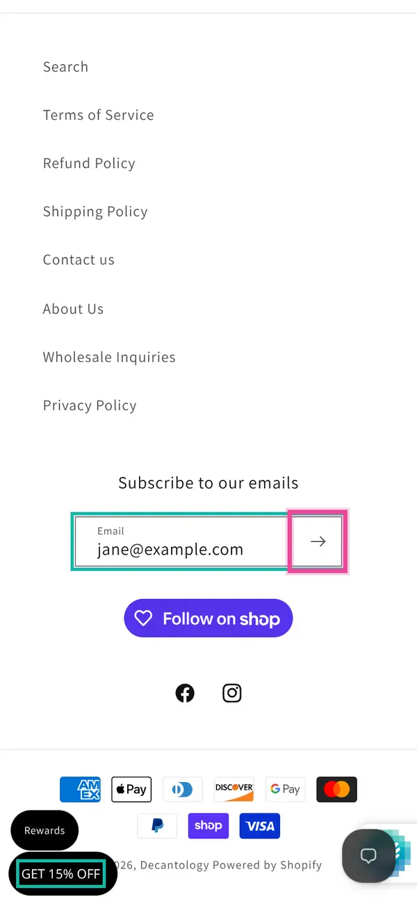 Smell Amazing for FREE, Decantology Perfume Sample + Free Shipping!: the form, step 5