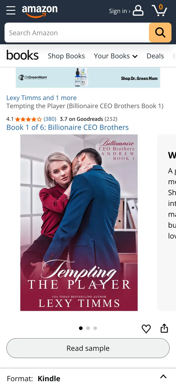 Romance Book Tempting The Player: the form, step 2