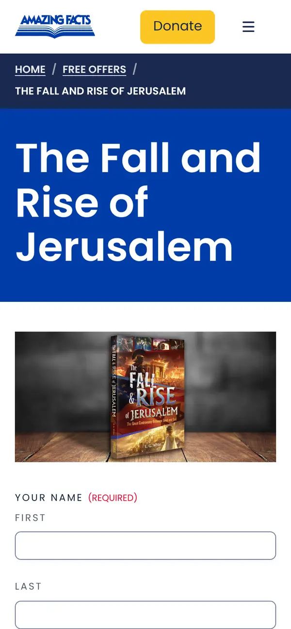 Free Historical Insight, The Fall and Rise of Jerusalem: the form, step 6
