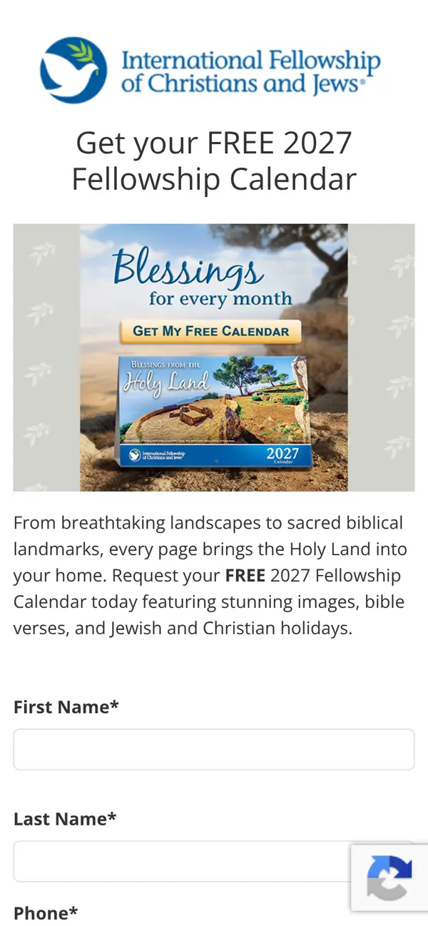 Stay Inspired in 2026, FREE Fellowship Calendar Inside!: the form, step 5