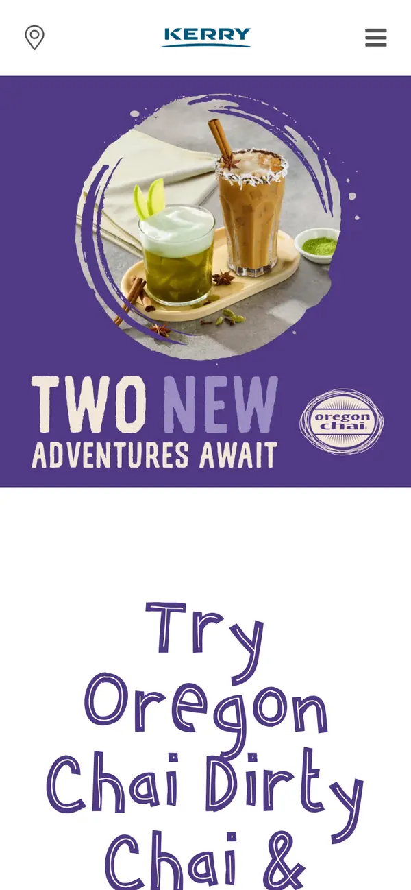 Complimentary Oregon Chai Samples, Dirty Chai & Matcha Latte: the form, step 6