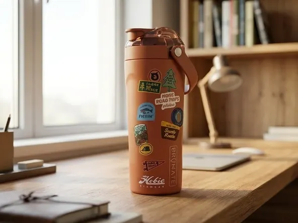 Win a Three-Destination Road Trip Package, trip package displayed at cozy desk workspace