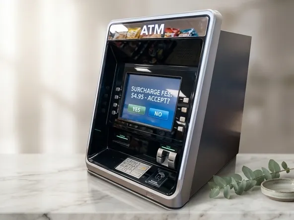 Visa and Mastercard Nonbank ATM Fee Settlement Claim, elegant document on marble surface