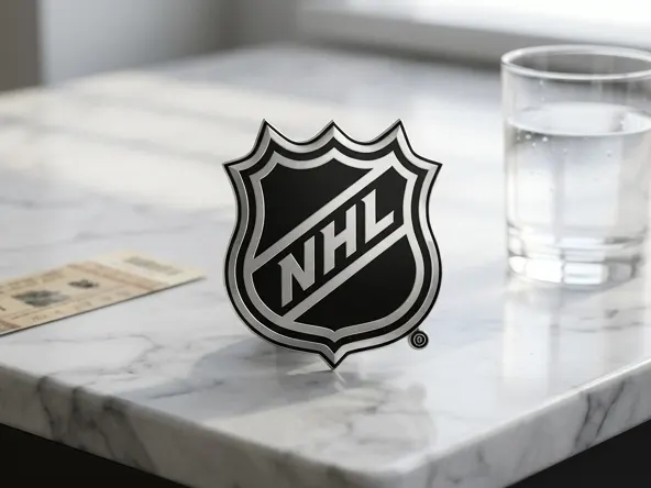 Win NHL Ticket Pairs for 2026-2027 Season, ticket stub on elegant marble surface