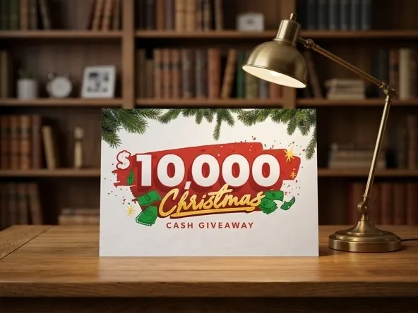 Win Cash from Ramsey Solutions, product displayed on work desk