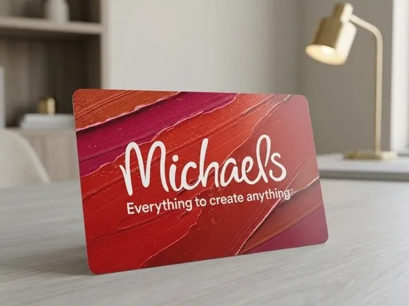 Win $1,500 Michaels Gift Card Daily, gift card ready for office workspace