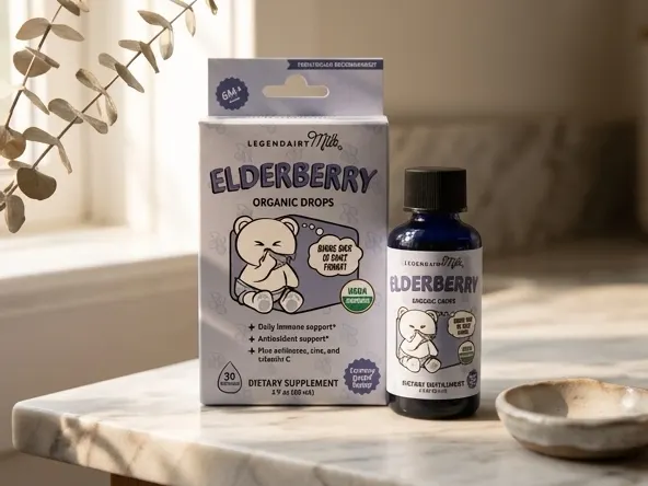 Win Items From Your Baby Registry Monthly, luxe marble surface with natural light