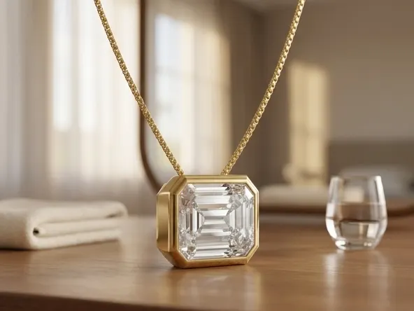 Win Pompeii3 Classic Capsule Jewelry Collection, elegant accessories displayed on personal vanity
