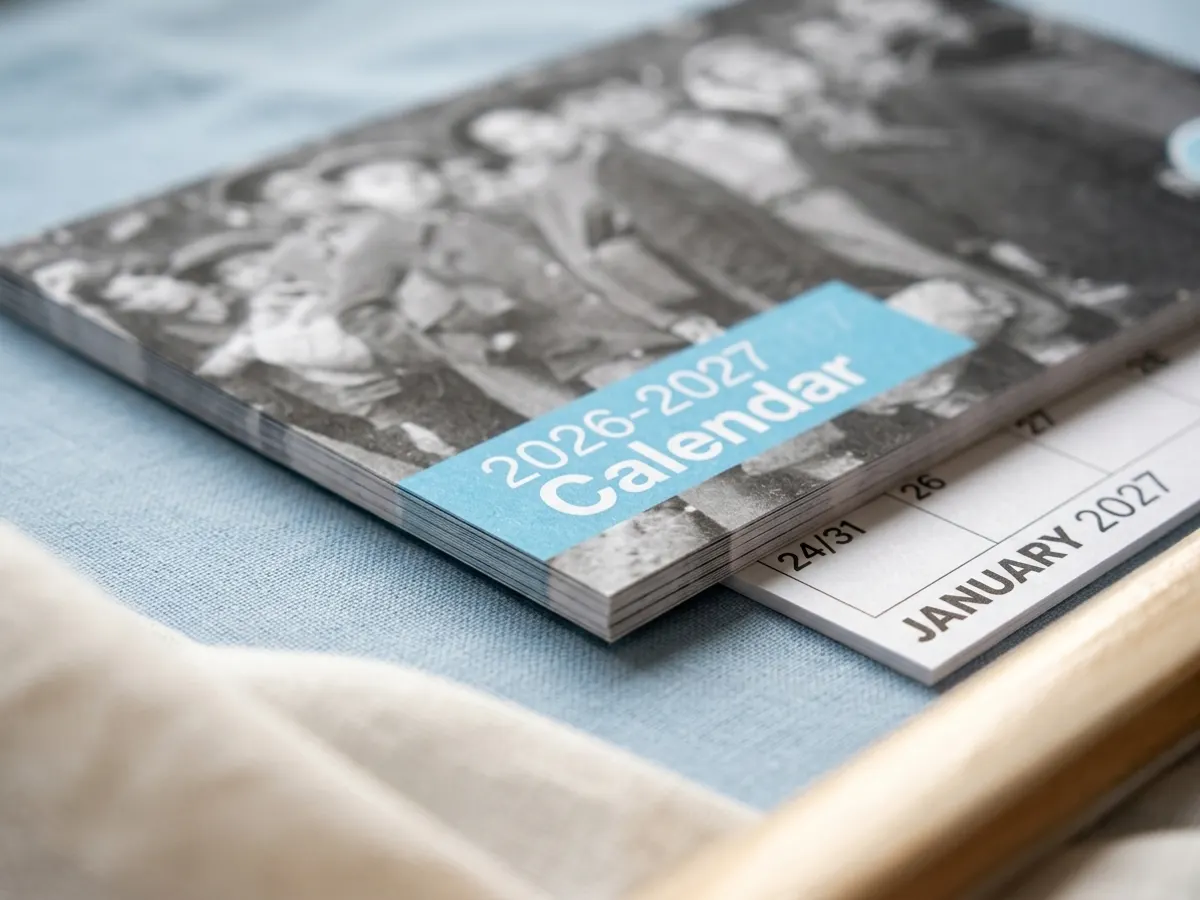 FREE JDC Jewish Calendar, Request Yours Today, detailed close-up of packaging and design