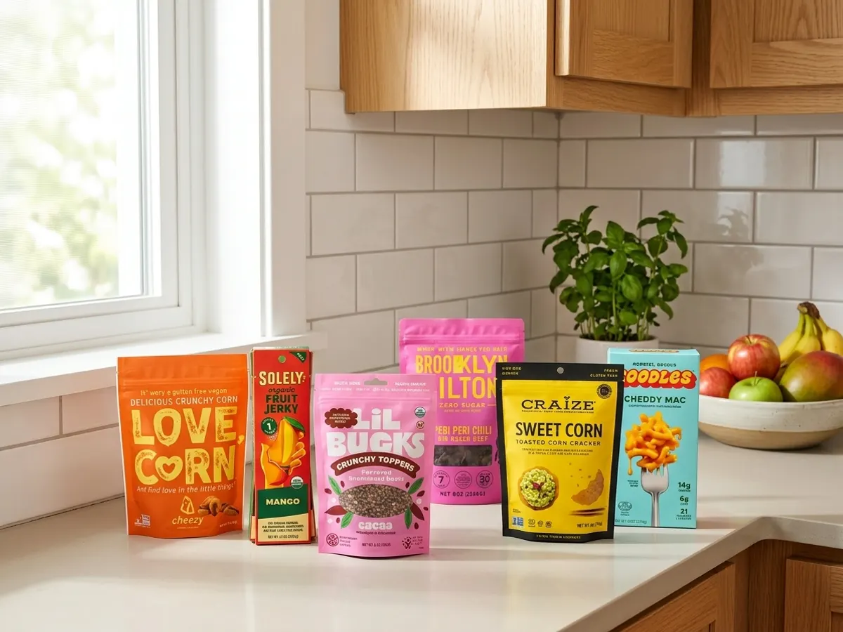Try FREE Full-Size Snacks with TasteBud, product displayed on bright kitchen counter