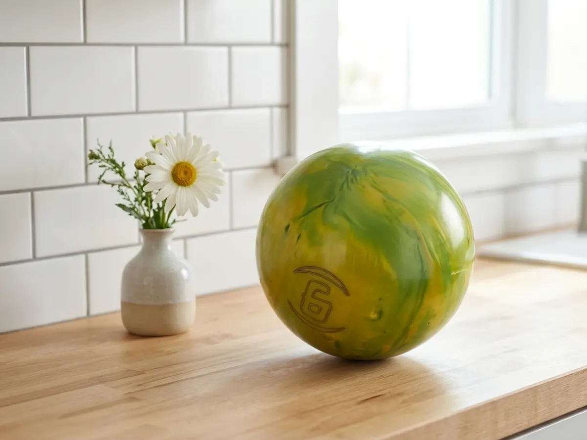 Enjoy a FREE Game of Bowling + Family Fun, product placed on sunny kitchen counter