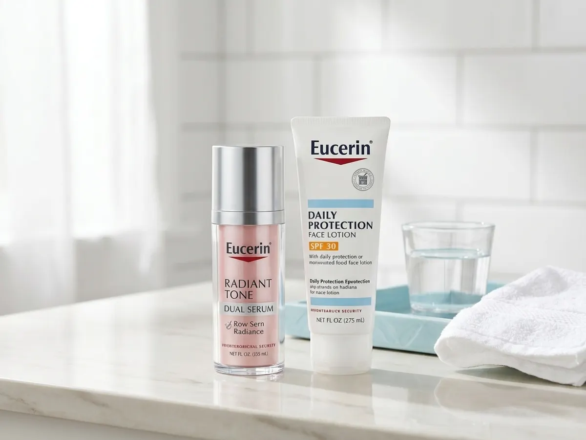 Score FREE Fruit Snacks, Eucerin Samples & Hot Wheels at Target, vanity counter in soft bathroom light
