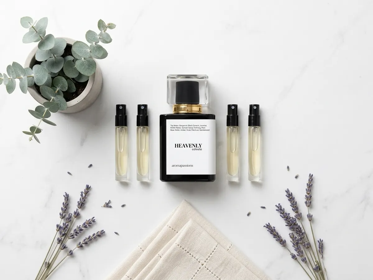 Treat Yourself to FREE Aroma Passions Fragrance Samples, fragrance sample among natural botanical elements