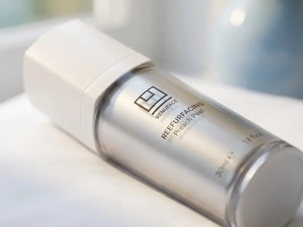 Claim a FREE U Beauty Resurfacing Flash Peel Trial Kit, product packaging detail shot