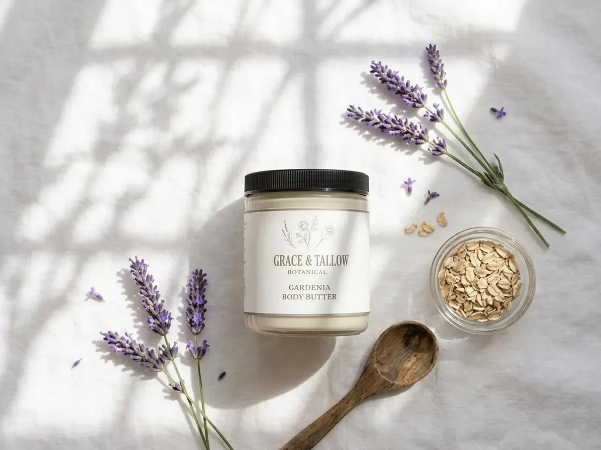 Claim a FREE Grace & Tallow Body Cream Sample, creamy skincare with natural ingredients
