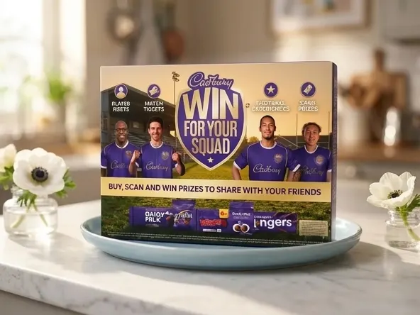Win a FREE Football Legend Meet and Greet in Your Hometown, close-up product on marble surface