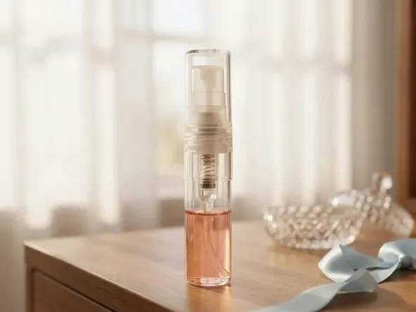 Claim a FREE Guerlain L'heure Bleue Eau De Parfum Sample, fragrance displayed on bedroom dresser