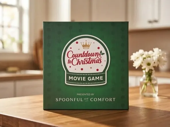 Win $20,000 Cash and a FREE $250 Gift Card from Hallmark, reward card displayed on kitchen counter