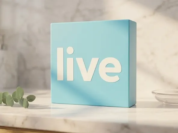 Win $2000 Cash in LIVE's FREE Halloween Photo Sweepstakes, close-up angled product on marble surface
