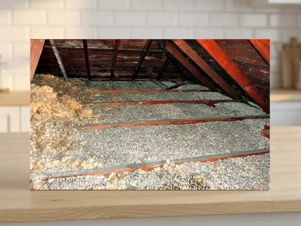 File a Claim for Zonolite Attic Insulation Removal Reimbursement, product placement on kitchen counter