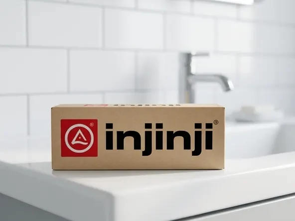Get FREE Injinji Toesocks as a Product Tester, product in bathroom vanity setting