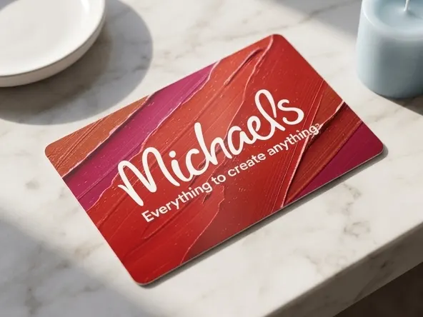 Enter Daily for a Chance to Win a FREE $1,500 Michaels Gift Card, marble surface with soft morning light