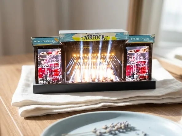 Enter to WIN a FREE Trip for Two to Tortuga Music Festival 2027, close-up on styled vanity surface