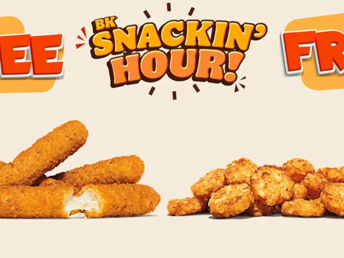 Snack Attack! Free Mozzarella Fries & Hash Browns at Burger King!