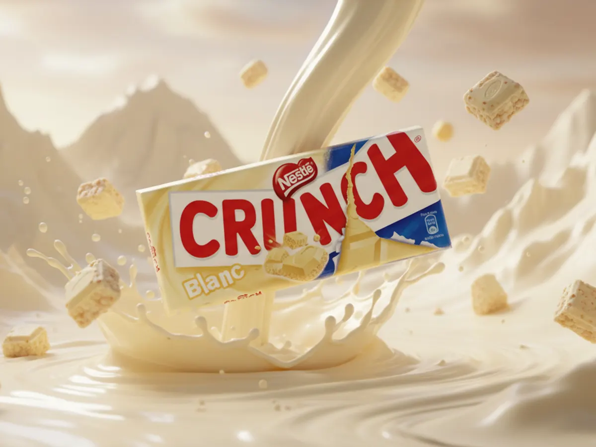 Say Yes to Sweetness – Possible Free Crunch White Chocolate!