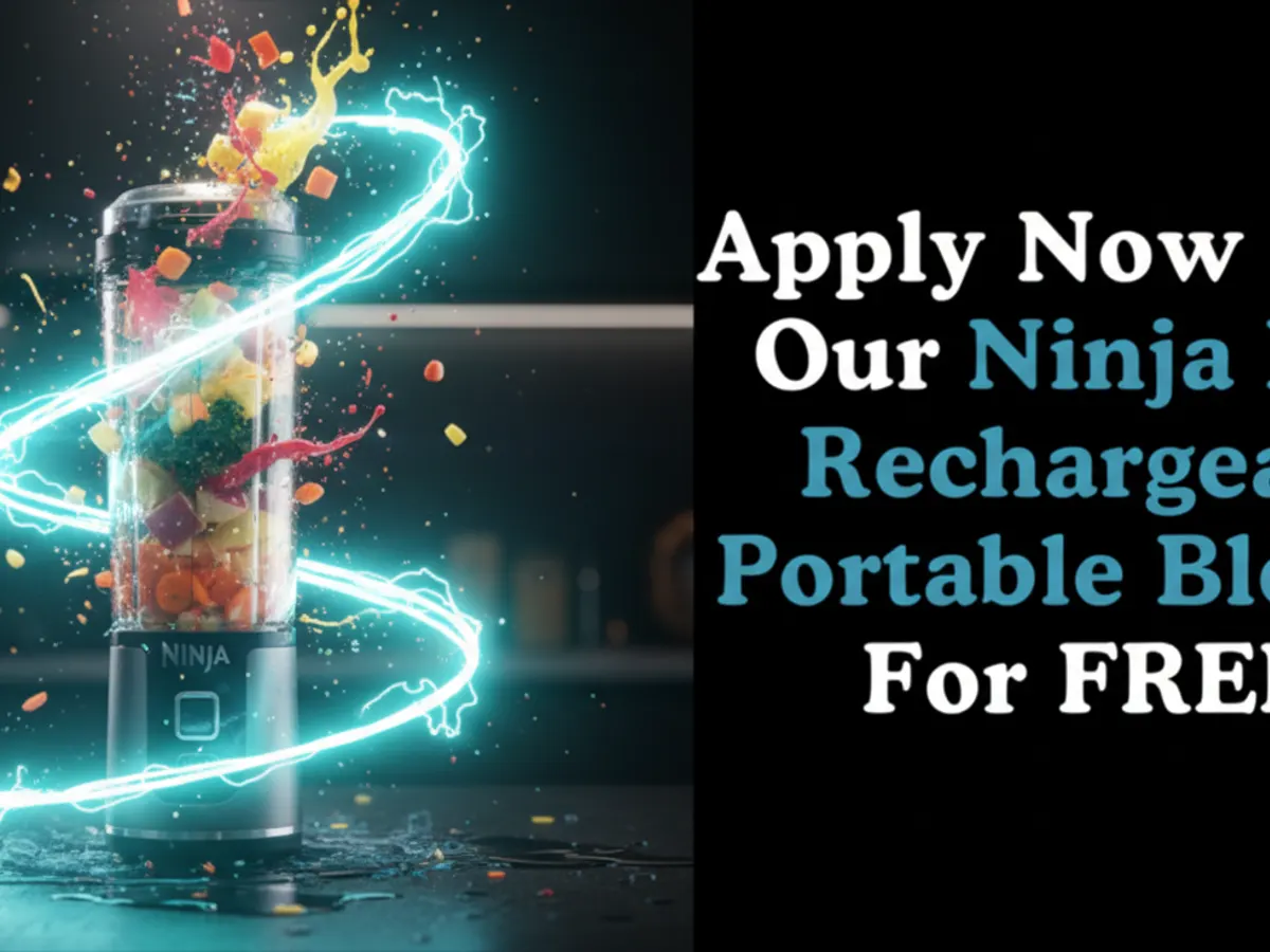 Take Smoothies on the Go – Get a Free Ninja Blast Blender!