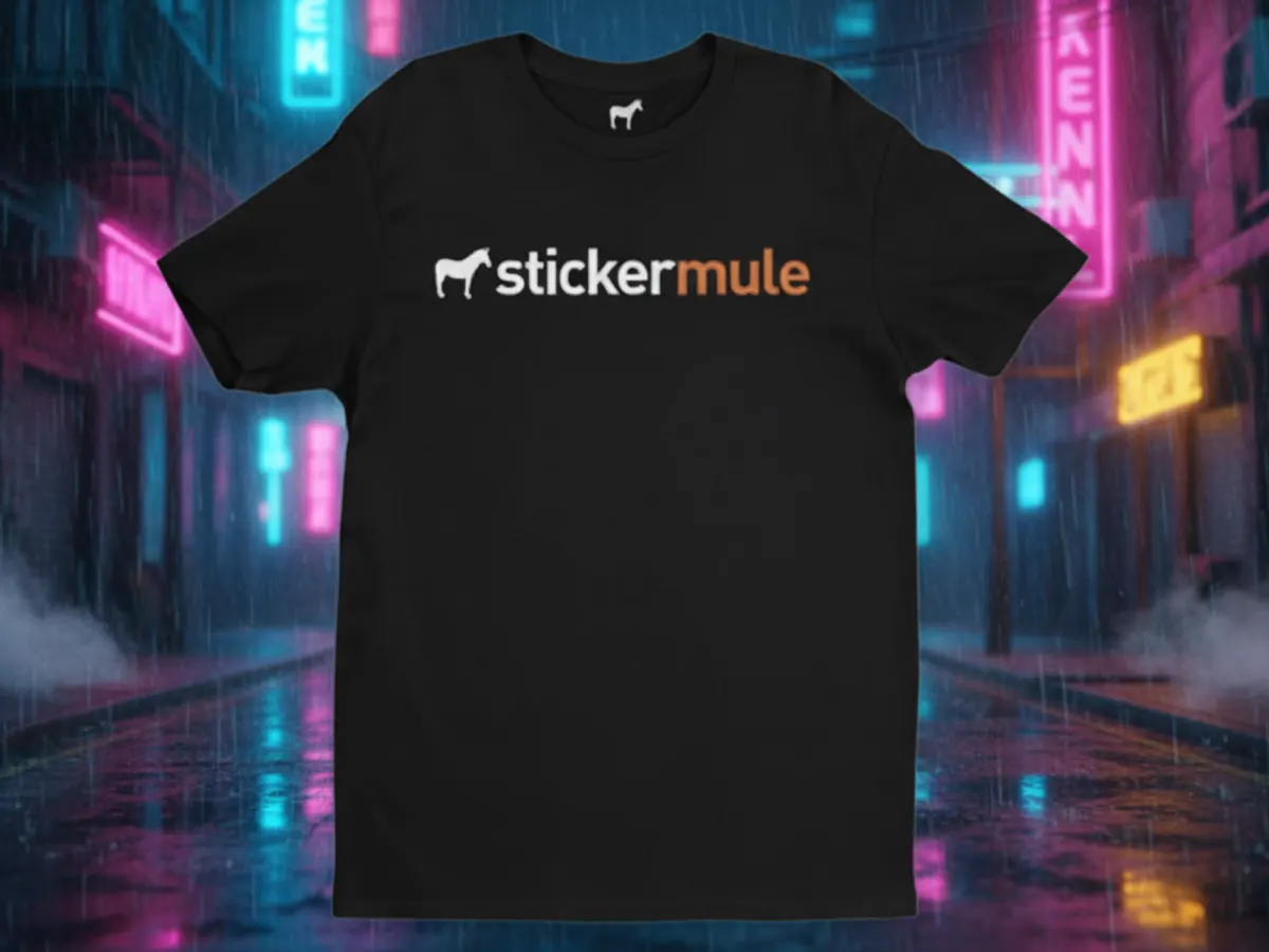Free Tee Drop from Sticker Mule – Limited Time! — free sample: Just follow @stickermule on X, repost their giveaway post, and DM them your email. They’ll reply to 