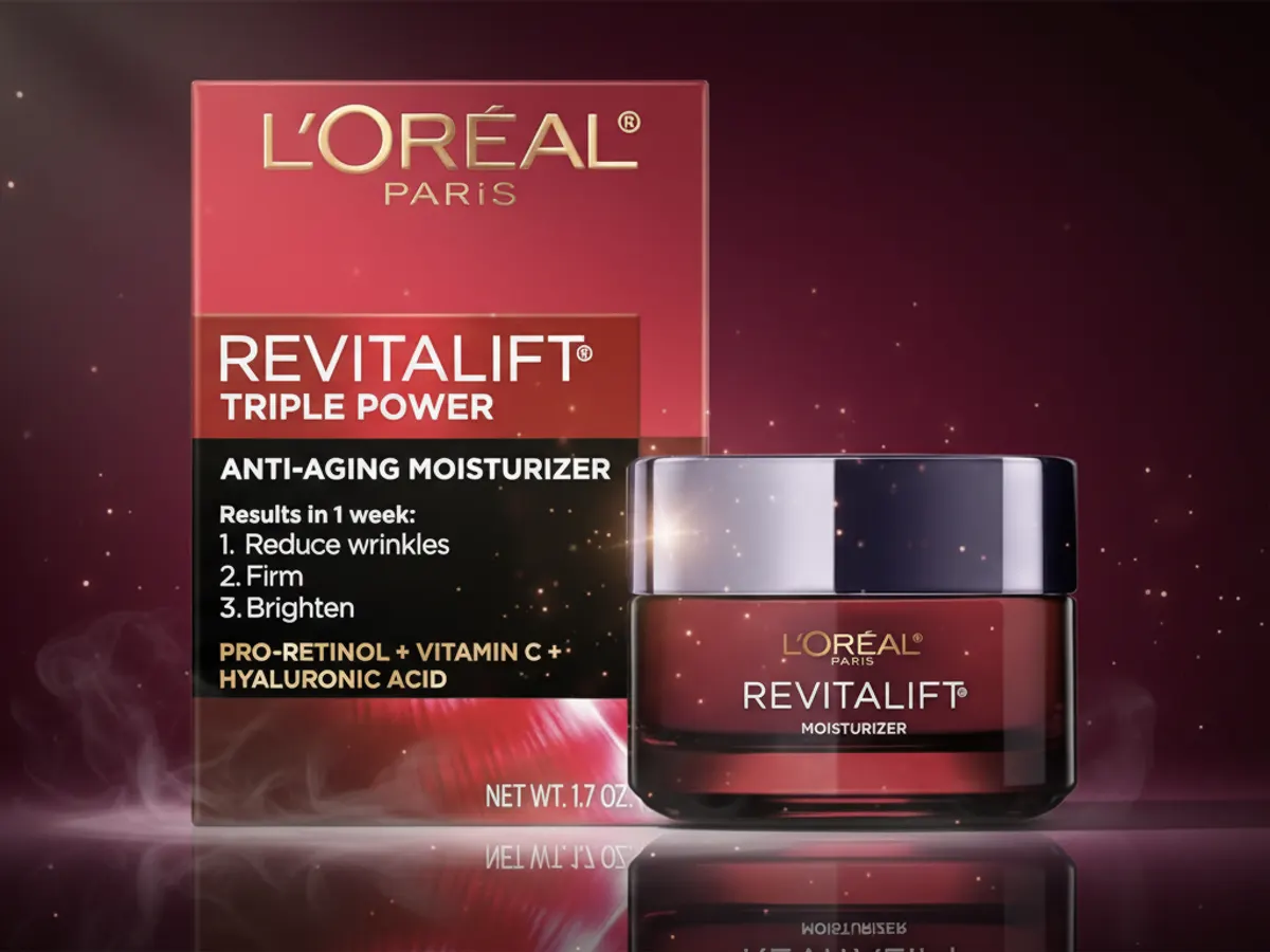 Turn Back Time with a FREE L'Oréal Revitalift Moisturizer Sample!