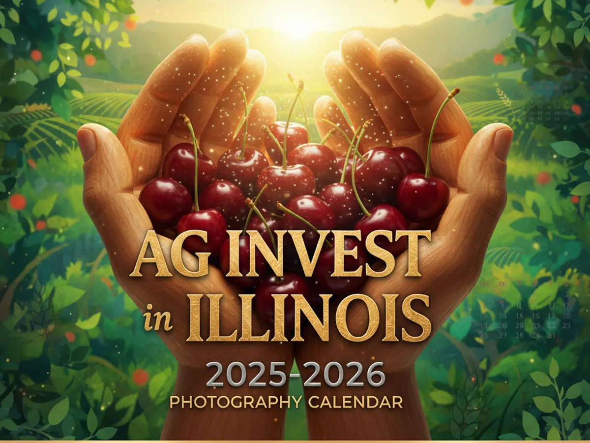 Brighten Your Year with a Free Illinois State Treasurer Calendar — free sample: Treasurer Michael Frerichs’ Cream of the Crop Photo Contest features kids’ agriculture photos in a f