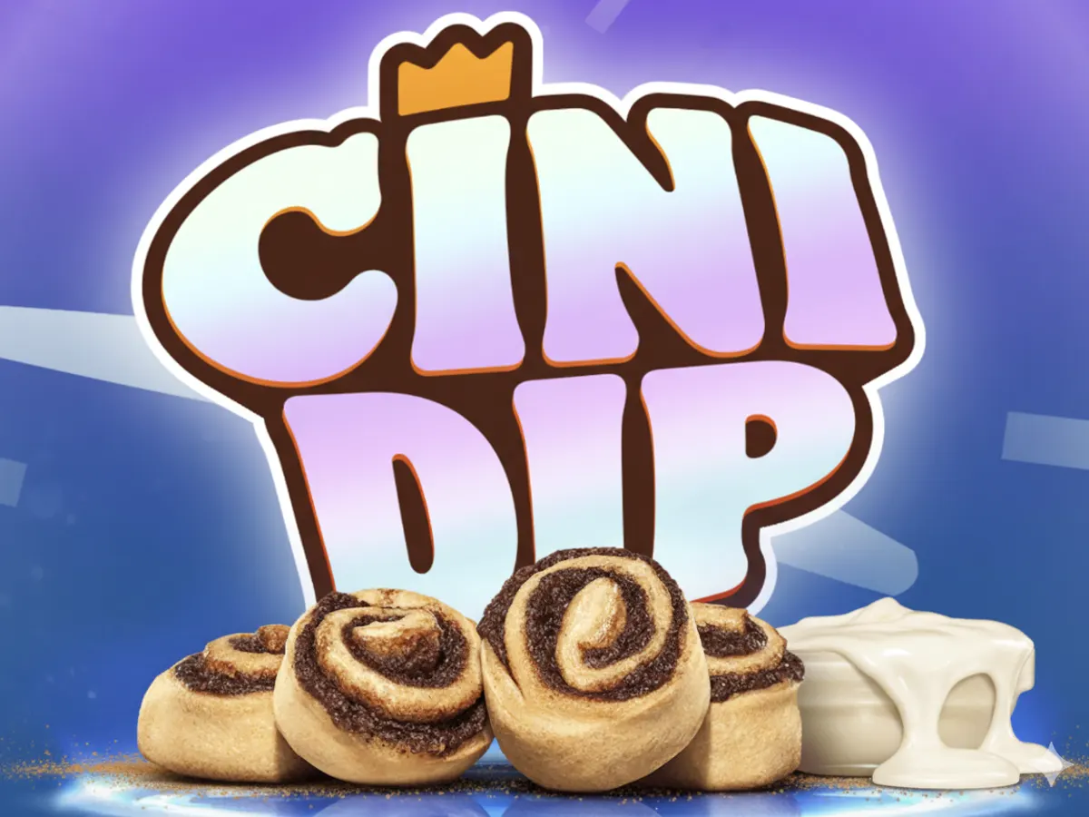 Cinnamon & Sweetness Await – Play the Cini Dip Game! — free sample: Enter daily with Burger King Royal Perks! Free to join via app or bk.com. Open to US & D.C. 18+. End