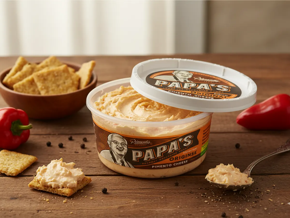 Cheesy Goodness for FREE – Try Papa’s Pimento Cheese Today! — free sample: Score a free jar of Papa’s Pimento Cheese with a WeStock rebate—just buy in store, upload your recei