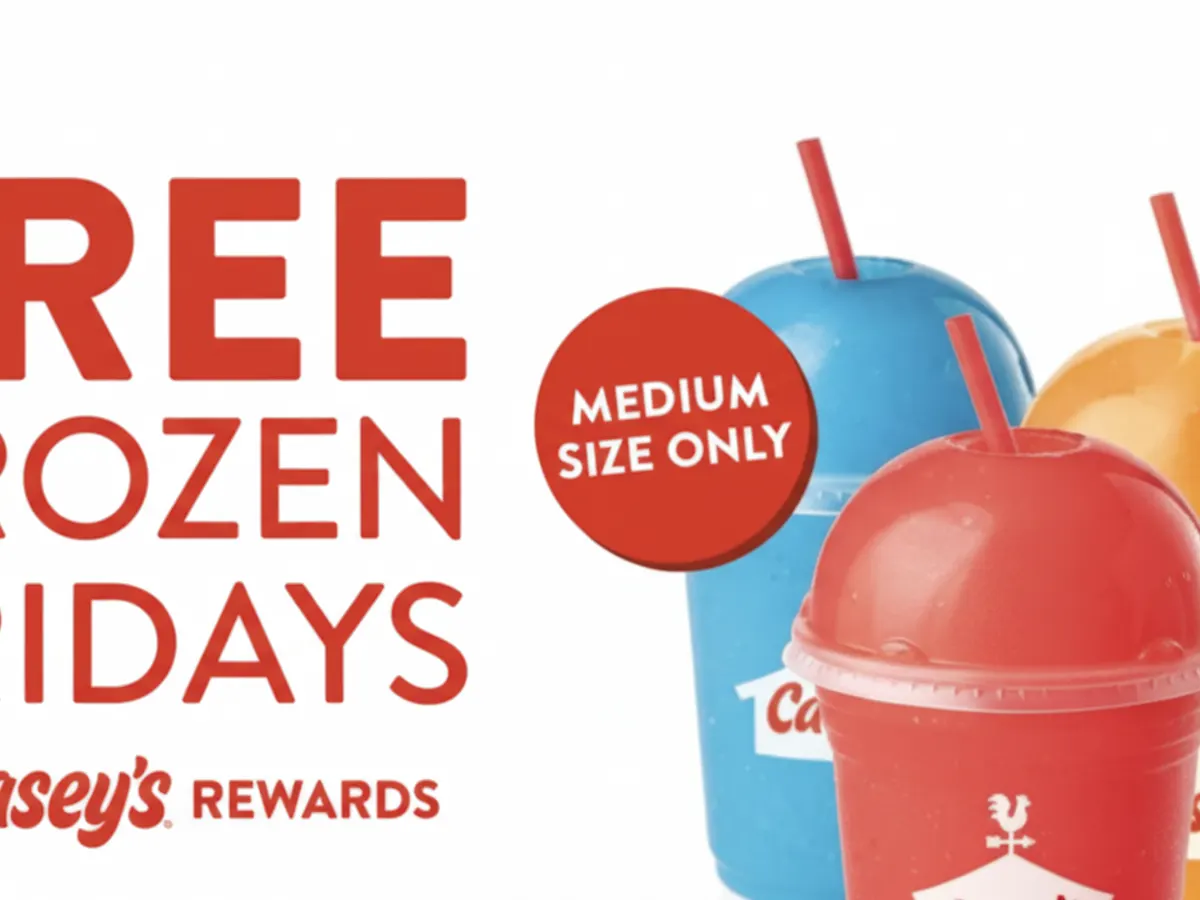 Freezy Fridays at Casey’s – Grab Your FREE Frozen Drink! — free sample: Casey’s Rewards members get a FREE medium frozen drink every Friday from May through August! Not a m