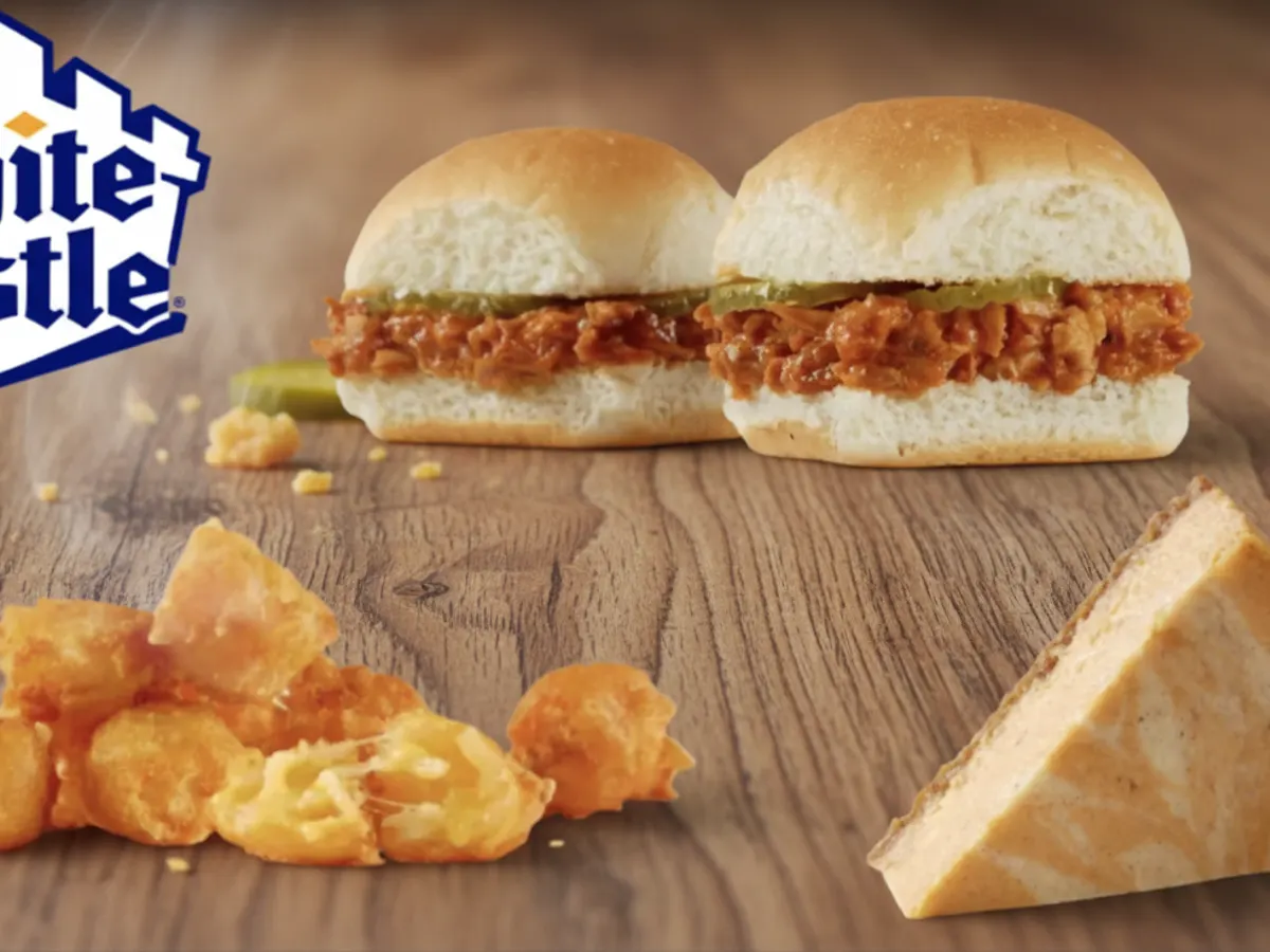 The Ultimate Crave Combo: BBQ, Pumpkin & Triple Cheese — All FREE at White Castle! — free sample: Choose a BBQ Pulled Pork Slider, Pumpkin Latte Cheesecake on-a-stick, or Triple Cheese Tots. Open th