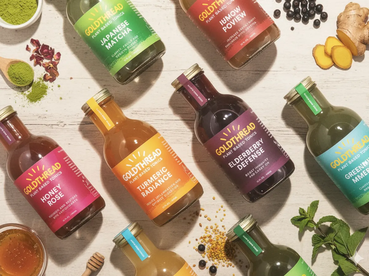 Feel the Power of Goldthread—Free Tonic After Rebate! — free sample: Get a free Goldthread Tonic or Shot! Buy in-store, submit your receipt, and get cashback via Venmo o