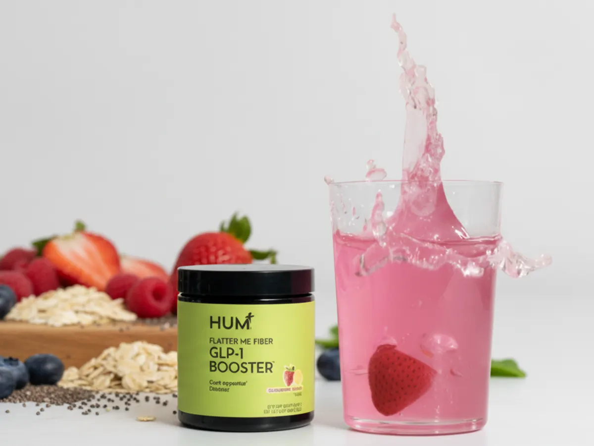 Try Before You Buy: FREE Full-Size HUM Flatter Me Fiber GLP-1 Booster! — free sample: Try HUM’s new Flatter Me Fiber GLP-1 Booster free! Helps curb cravings and bloating with a tasty Str
