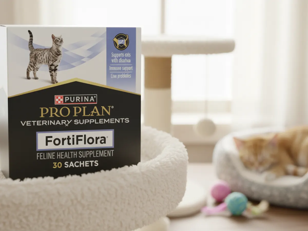 Support Your Cat’s Gut Health with FREE FortiFlora Probiotic Powder!