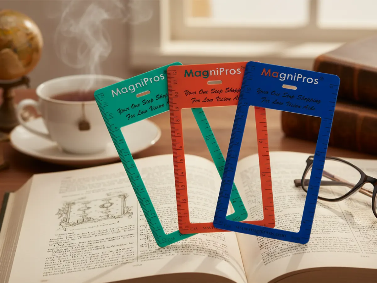 Make Reading Easier – FREE Magnifier Bookmarks + Shipping! — free sample: Get a FREE Magnifier Bookmark with free shipping from MagniPro Optical! Follow them on Facebook or I