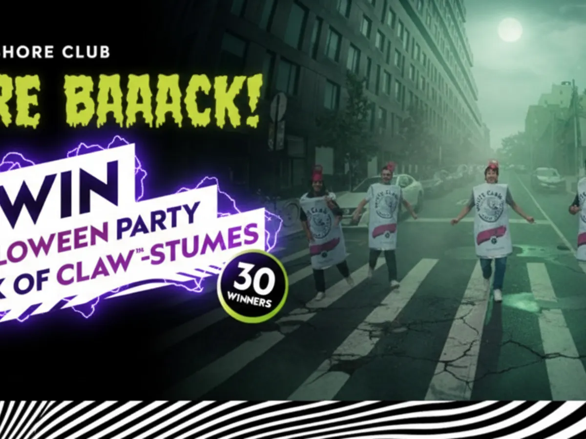 Celebrate Halloween with WHITE CLAW Shore Club Sweepstakes! — free sample: Enter now for a chance to win a White Claw® Halloween prize pack! Open to U.S. & D.C. residents 21+