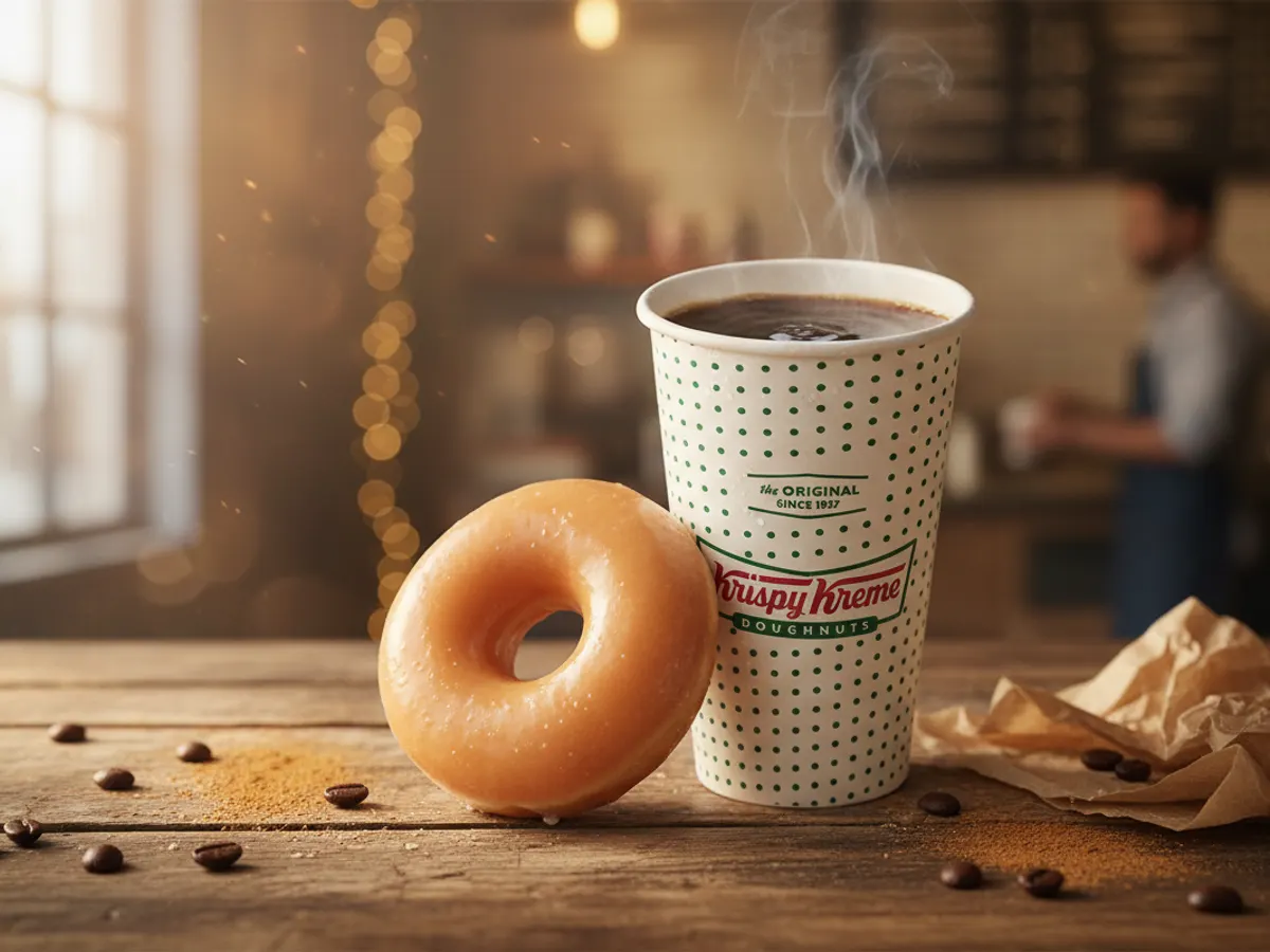 Your Favorite Combo FREE at Krispy Kreme on Sept 29! — free sample: Celebrate National Coffee Day on Sept 29 with a free medium coffee and doughnut at Krispy Kreme—no p