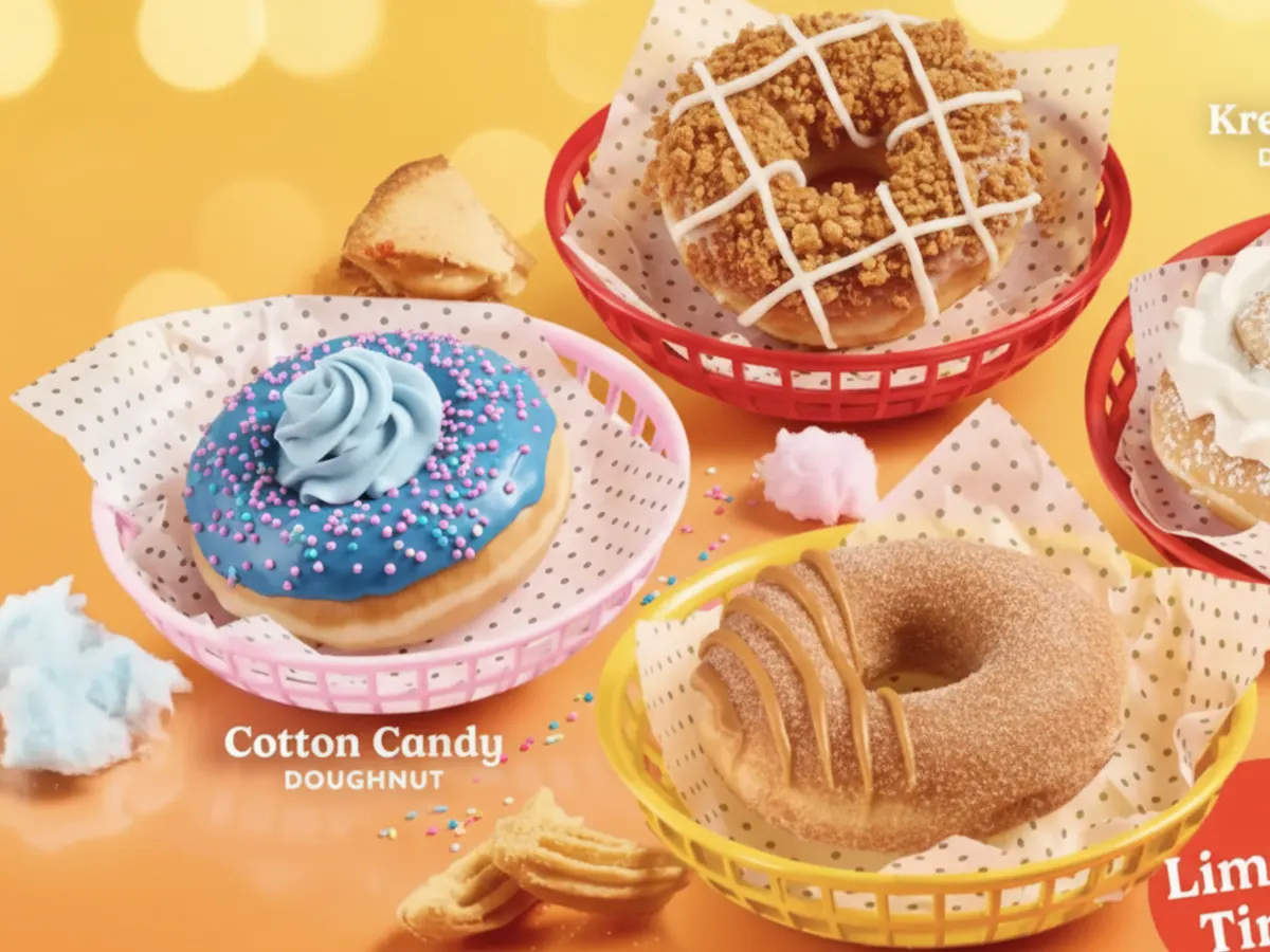 Hurry In! FREE Fall Fair Donut at Krispy Kreme! — free sample: Get a FREE Fall Fair Donut at Krispy Kreme with any purchase through Oct 1! Check the Rewards sectio