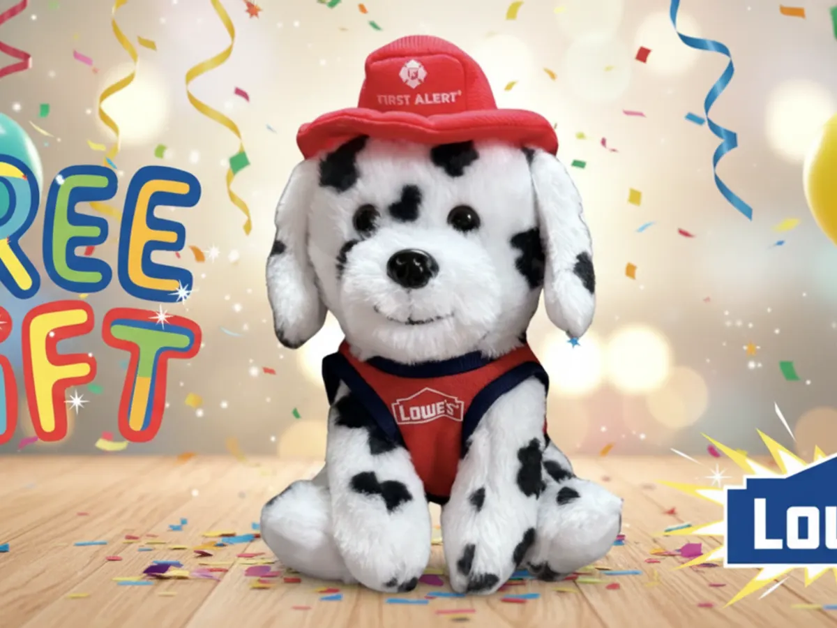 2 Days Only! FREE Fire Dalmatian Plush at Lowe’s! — free sample: Get a FREE Fire Dalmatian Plush at Lowe’s on Oct 11-12! Visit in-store, scan your Rewards account—no