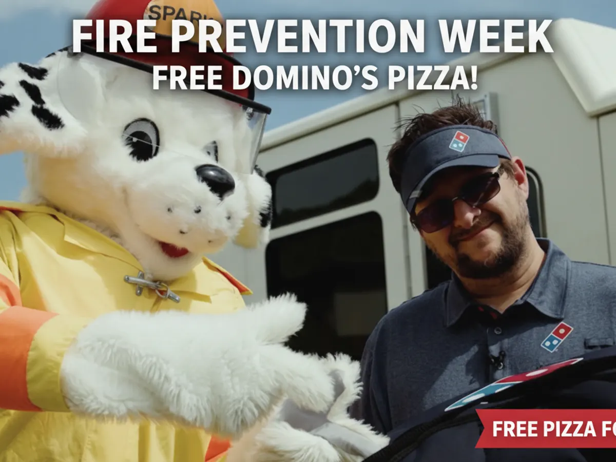 Fire Prevention Week = Free Pizza! — free sample: During Fire Prevention Week (Oct 5–11), order from Domino’s and you could get a FREE pizza if your s