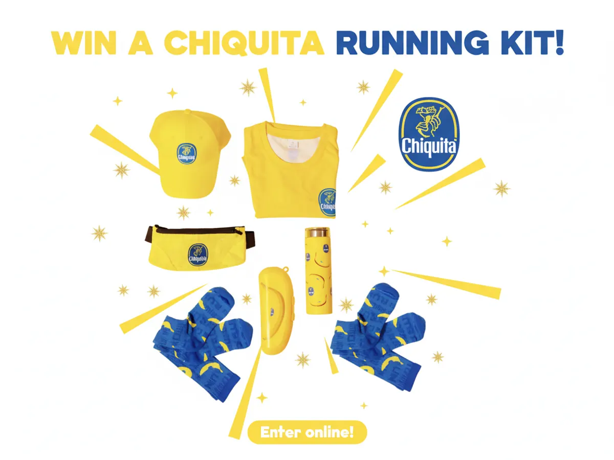 Chiquita Running Kit Giveaway – Don’t Miss Out! — free sample: Enter to win a Chiquita Running Kit! 10 winners. One-time entry. Ends Oct 10, 2025. Open to US & Can