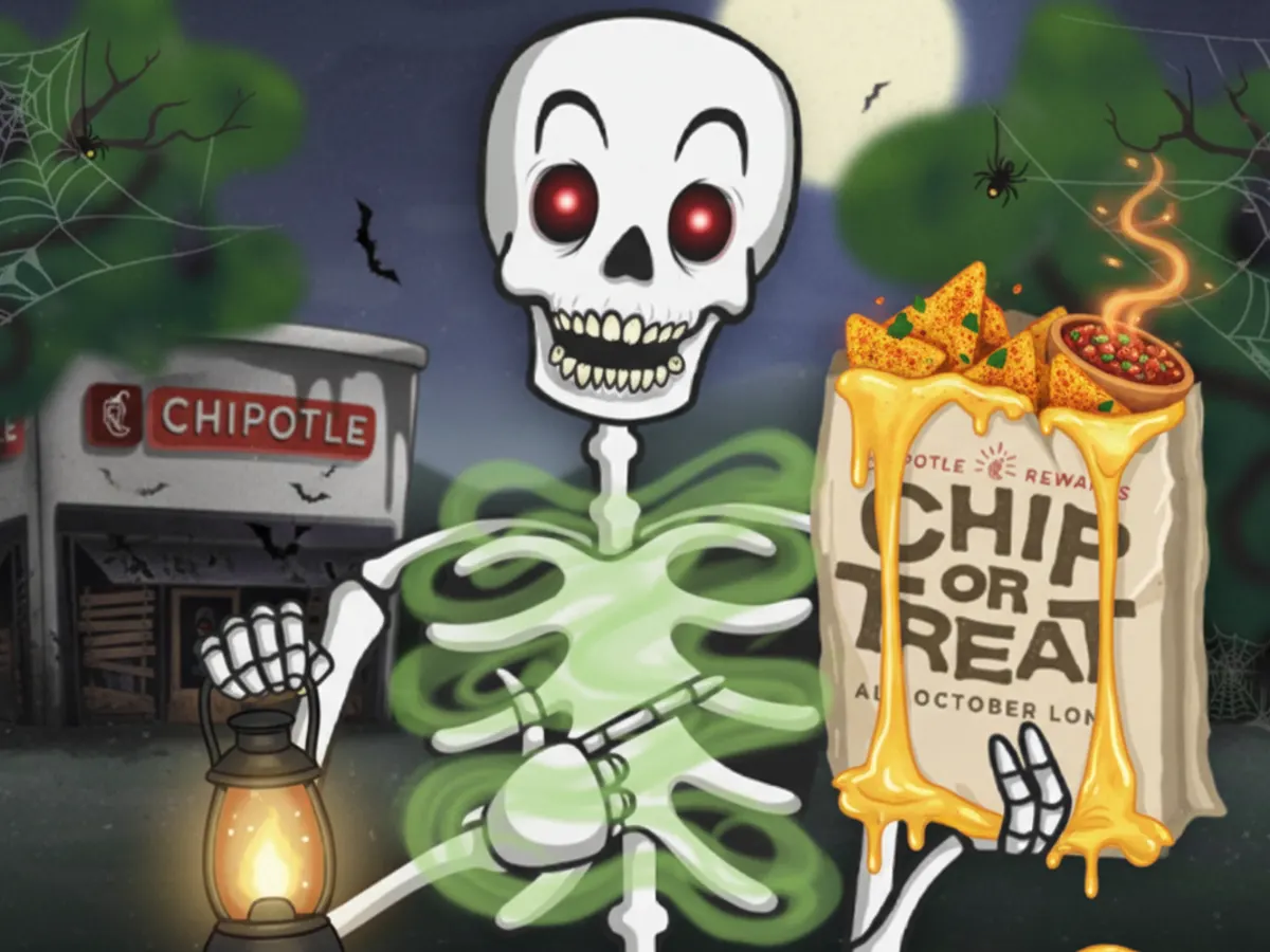 Snack Time Just Got Better – FREE Chip or Treat at Chipotle! — free sample: Through Oct 30, Chipotle Rewards members get a free Chip-or-Treat with every entree purchase—choose 