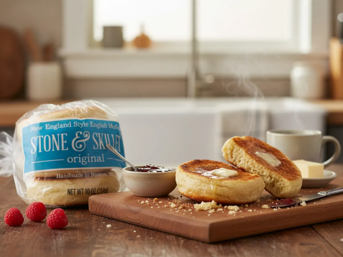 Publix Deal: FREE English Muffins After Cash Back! — free sample: Get FREE Stone & Skillet English Muffins at Publix with Aisle! Activate the offer, buy 1 pack, text 