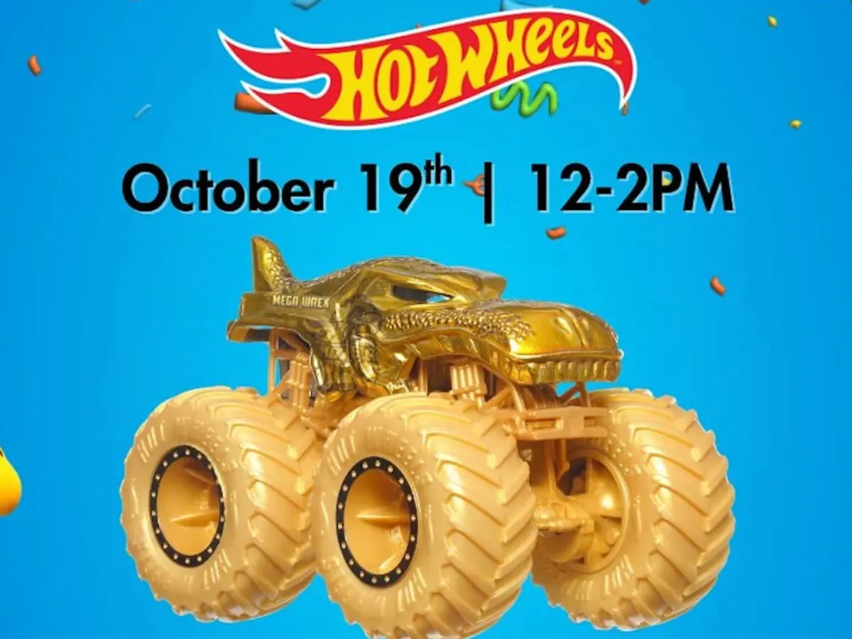 Family Fun Ahead – Free Hot Wheels Event at Toys"R"Us! — free sample: Join on Oct. 19, 12–2 PM for giveaways, activities & more. First come, first served—no purchase need
